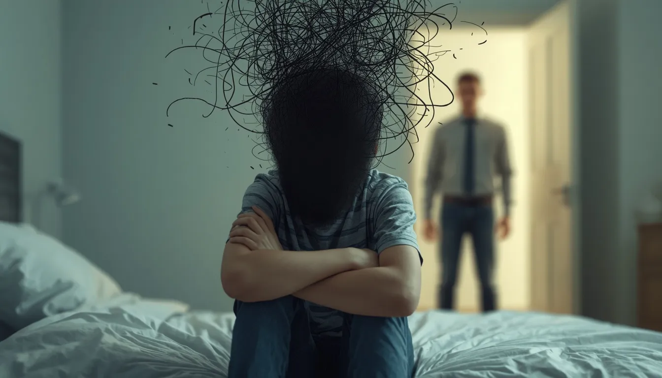 Teenager feeling unheard by strict parents.