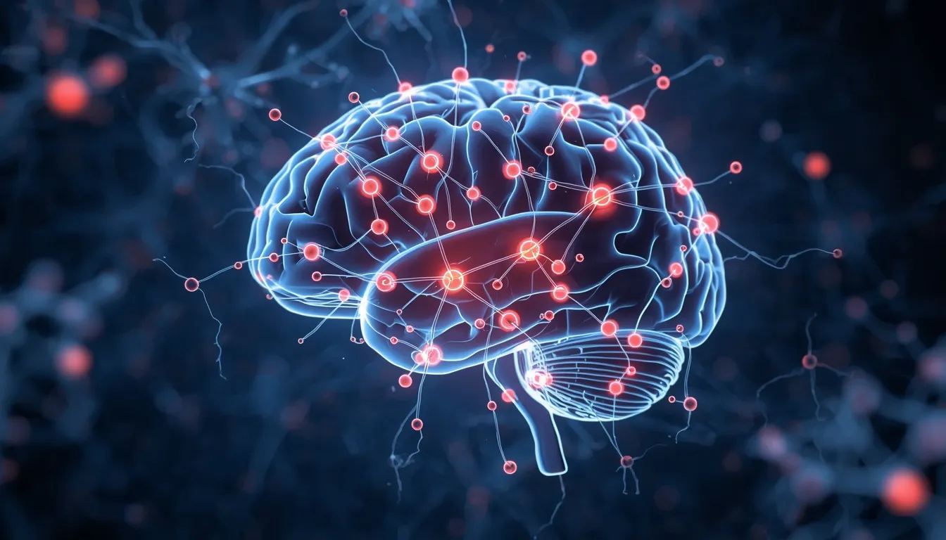 Neural diagram showing NGF overstimulation.