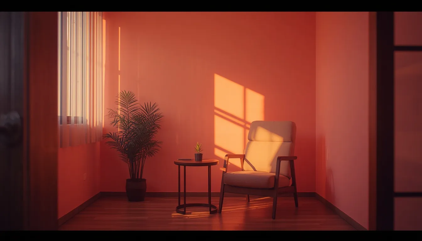Professional and calming therapy space