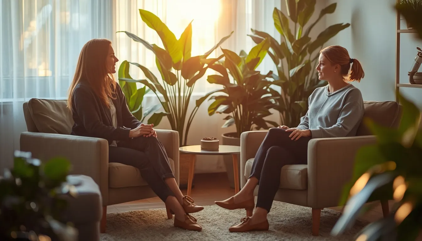 Therapy session for treating FND symptoms