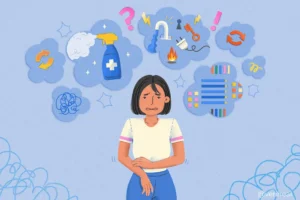 Living with Obsessive-Compulsive Disorder (OCD).