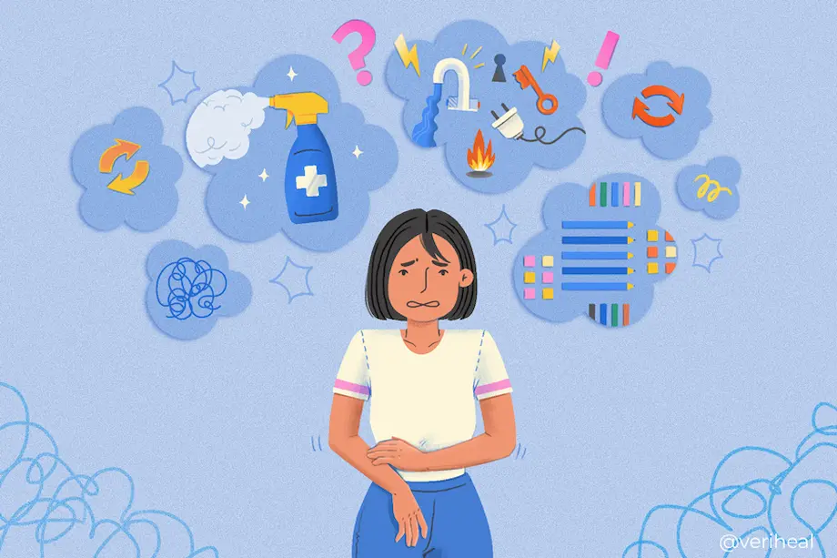 Living with Obsessive-Compulsive Disorder (OCD).