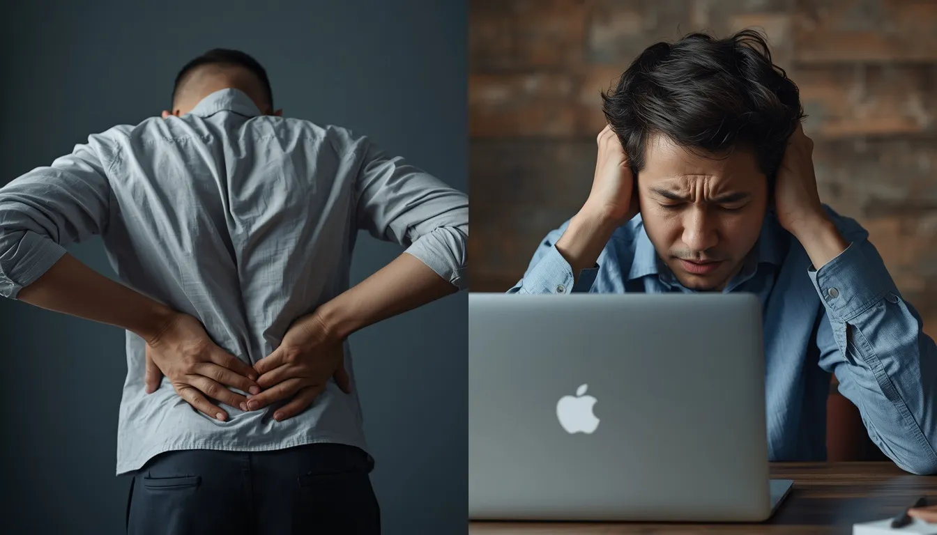Physical posture versus psychological tension