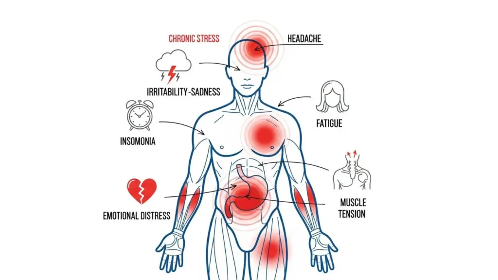 Chronic Stress Symptoms: Signs, Causes, and Treatment