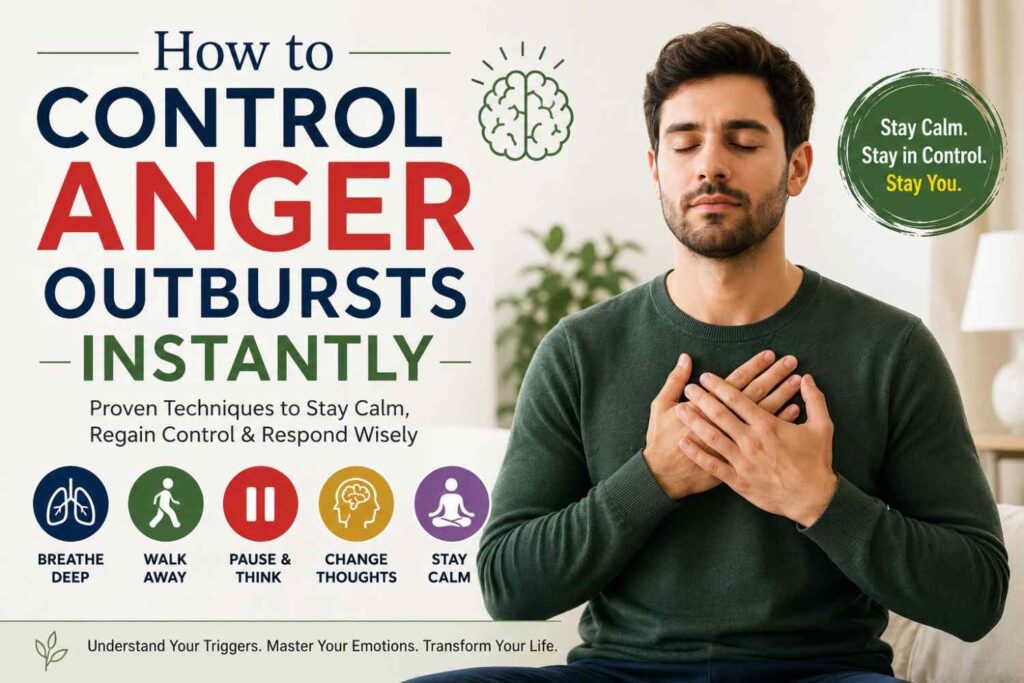 How to Control Anger Outbursts Instantly