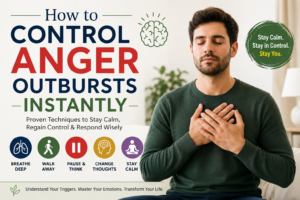 How to Control Anger Outbursts Instantly