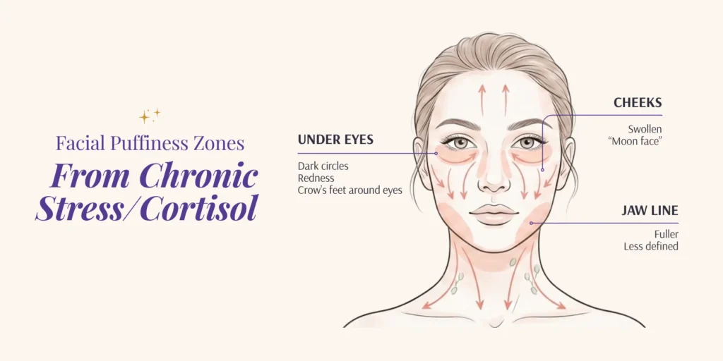 Cortisol Face: Is Stress Making Your Face Puffy?