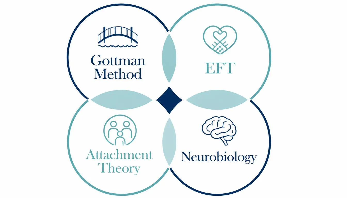 Core frameworks for couples counseling books