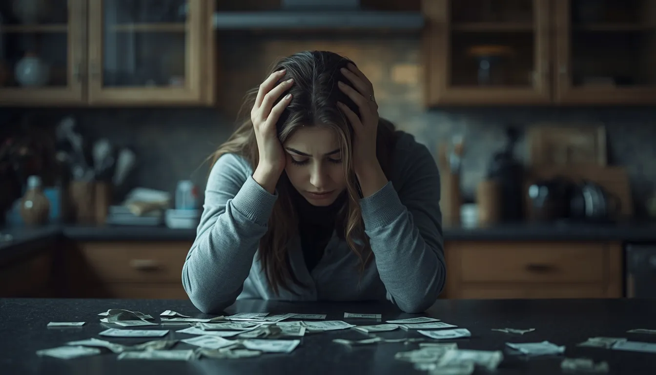 Exhausted partner experiencing compassion fatigue