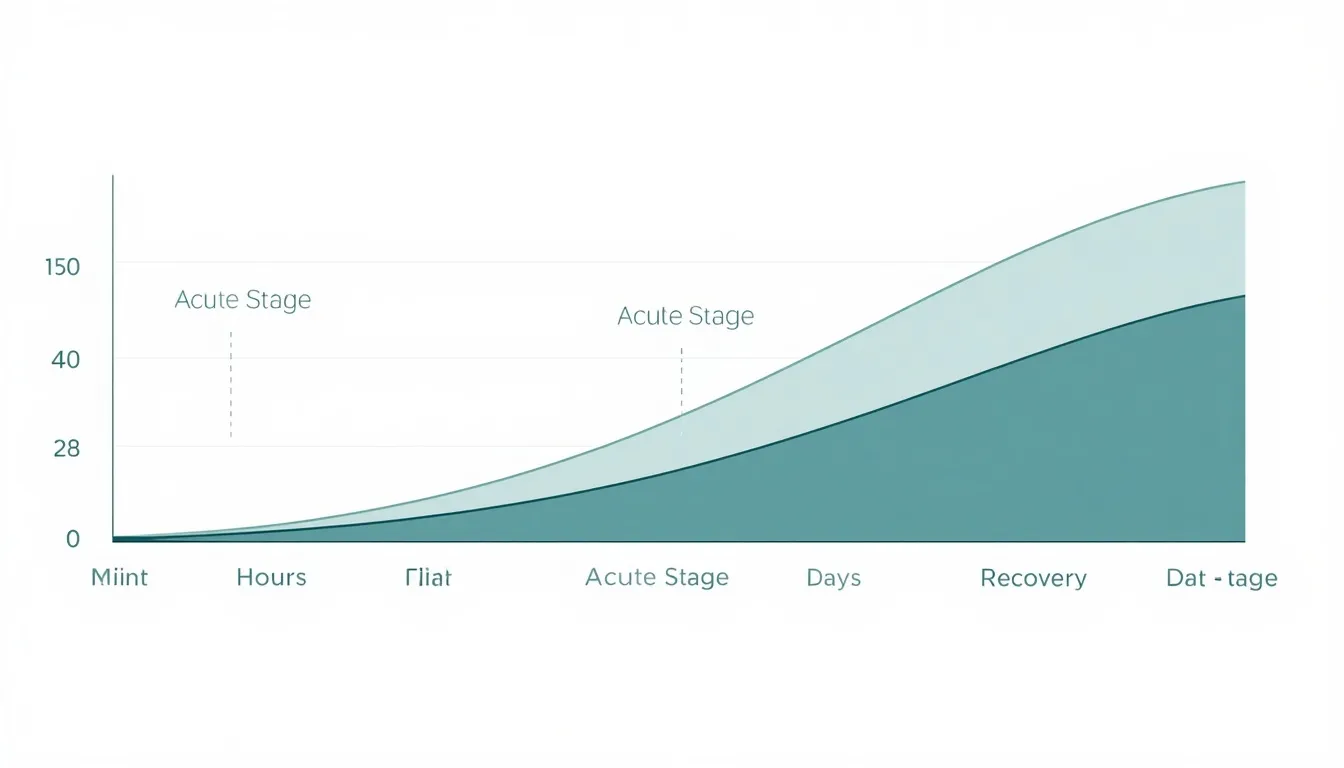 PTSD episode arousal timeline graph