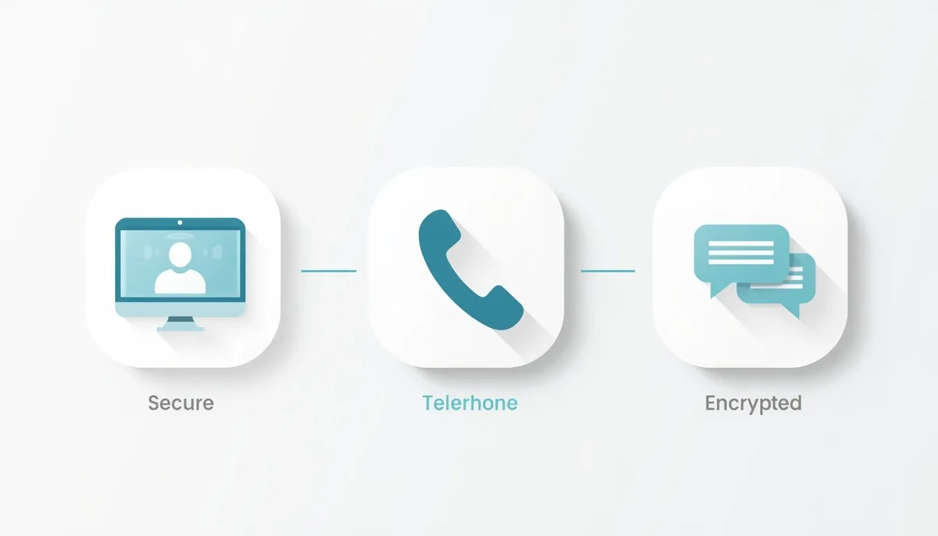 Teletherapy communication formats
